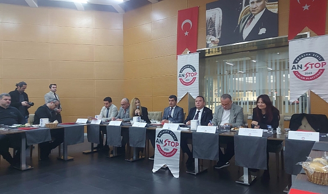 Böcek ANSTOP'un görüş ve önerilerini dinledi