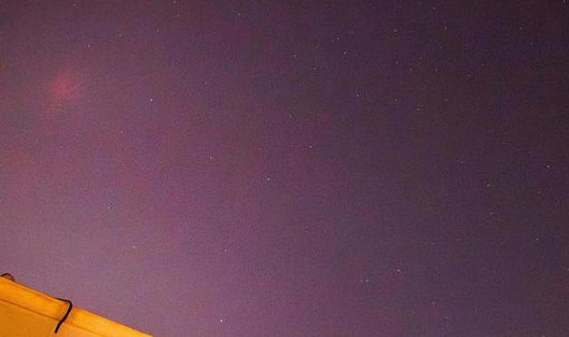 Bodrum'da 'Kızıl Cin' fotoğraflandı