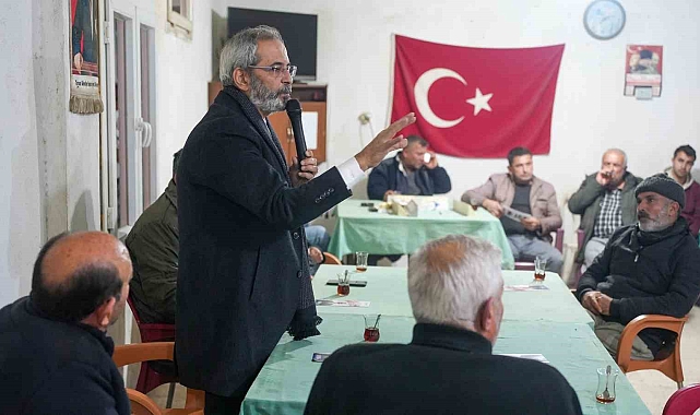 Bozdoğan, mahalle ziyaretlerinde vatandaşlarla bir araya geldi