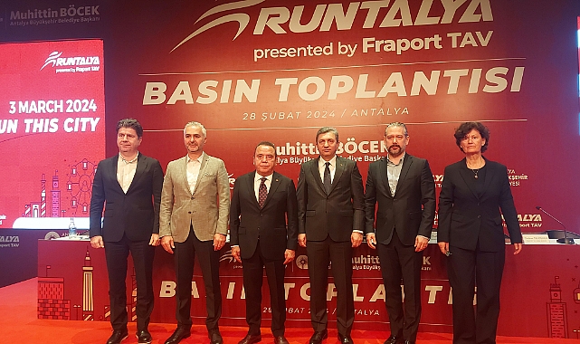 Büyük maraton Runtalya’ya adım adım