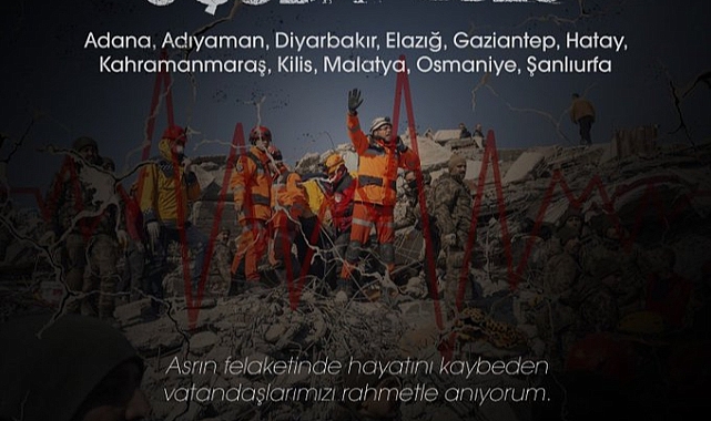 Çavuşoğlu’ndan 6 Şubat anması