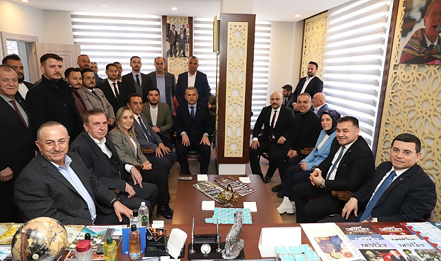 Çavuşoğlu ve Tütüncü Alanya’da