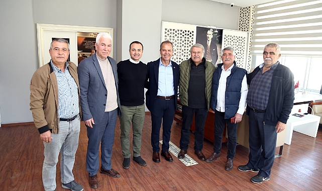 CHP’li aday Menderes Dal, Başkan Turgay Genç’i ziyaret etti