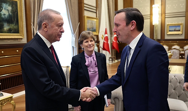 Cumhurbaşkanı Erdoğan, ABD'li Senatörleri kabul etti