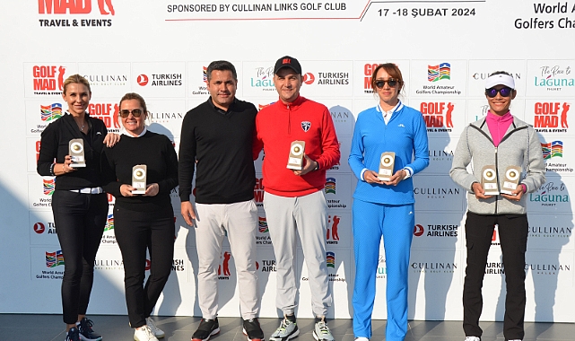 Dünya Amatör Golfçüler Türkiye Şampiyonası Finali Antalya'da yapıldı
