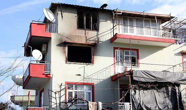 Evdeki yangında ölmüştü; eşini kurtarıp, kendisi mahsur kalmış