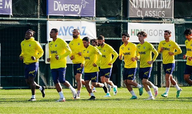 Fenerbahçe, Alanyaspor maçının hazırlıklarını sürdürdü