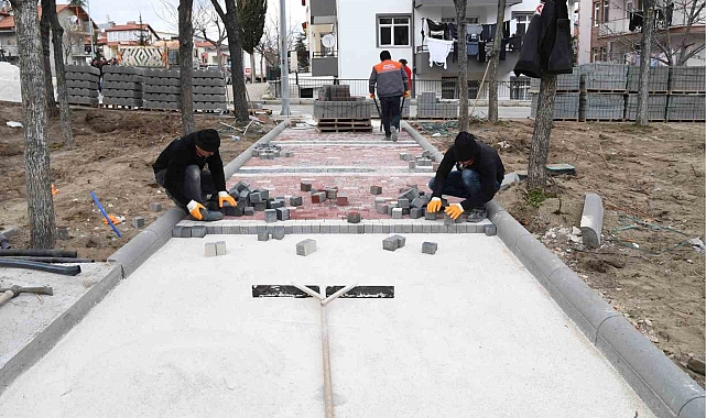 Isparta Belediyesi Fatih Parkını yeniliyor