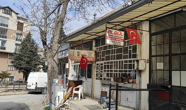 İşyeri tavanını onarmak için çıktığı ağaçtan düştü