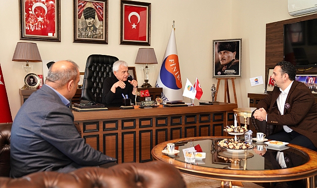 Jeoloji Mühendislerinden Geyikçi’ye teşekkür ziyareti