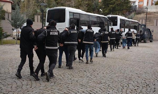 'Kafes-37' operasyonunda 20 tutuklama