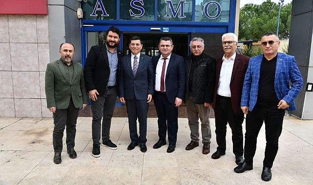 Kıvrım ve Tütüncü’den ASMO’ya ziyaret