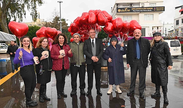 Manavgat Belediyesi'nden Sevgililer Günü jesti