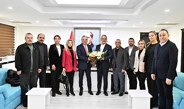 Manavoğlu’dan Uysal’a ziyaret