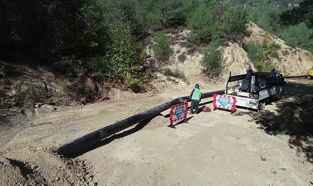 MESKİ, Çamlıyayla'da 5 mahallenin su sıkıntısını giderdi