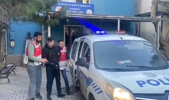 Minibüsün önünü kesen otomobil sürücüsü yakalandı