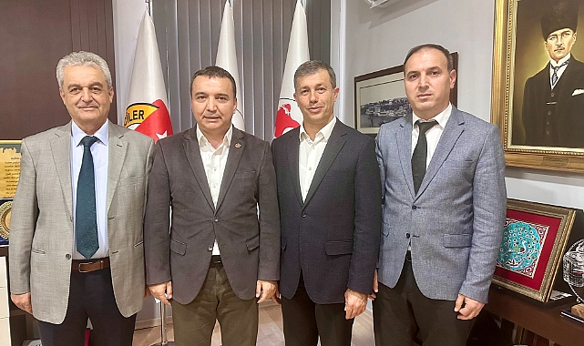 Müdür yardımcılarından Taş’a ziyaret