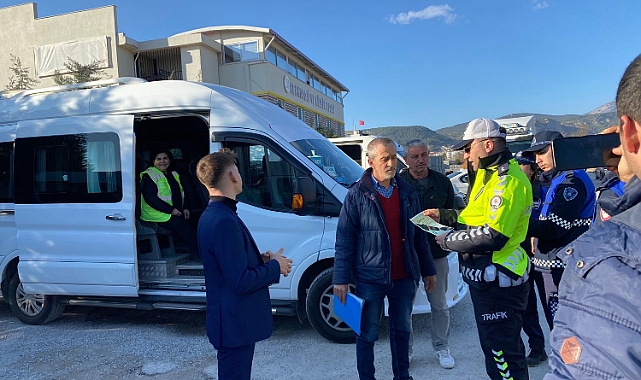 Okul servislerine denetim