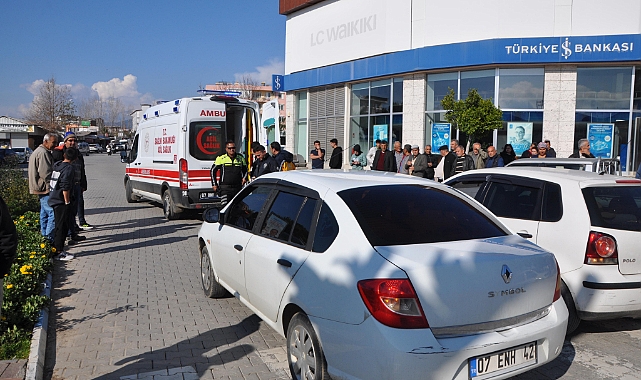 Otomobilin çarptığı yaya yaralandı