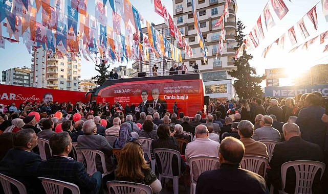 Soydan: "Büyük bir irade ve güçle, projelerimizle geliyoruz"
