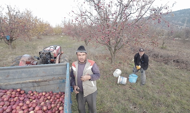 Tarlada çalışan babaya 'dron' şakası gülme krizine soktu