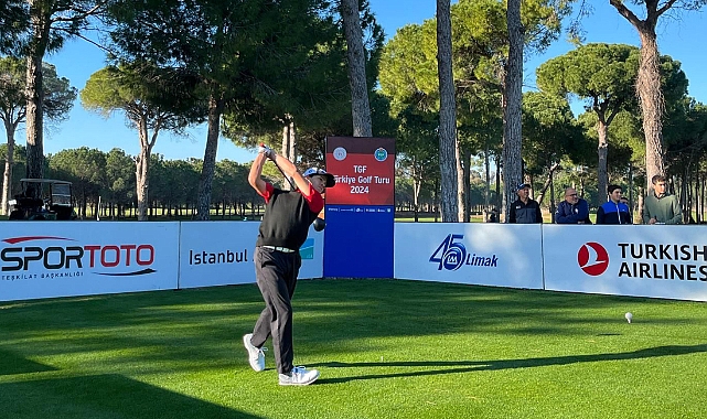 TGF Türkiye Golf Turu 2'nci ayak müsabakaları tamamlandı