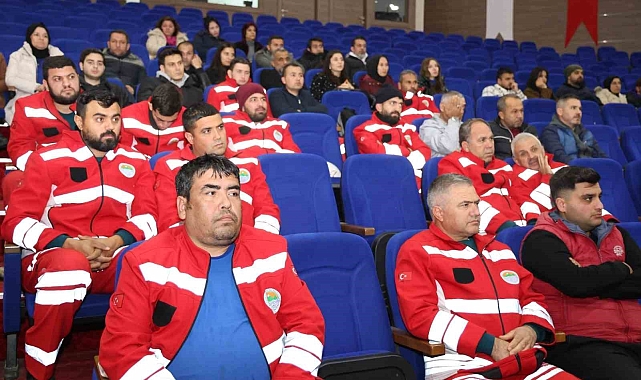 Toroslar Belediyesinden personele iş sağlığı ve güvenliği eğitimi