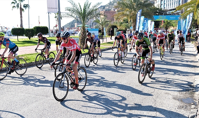 Tour Of Alanya Ucı 1. 2 Uluslararası Bisiklet Turu yapıldı