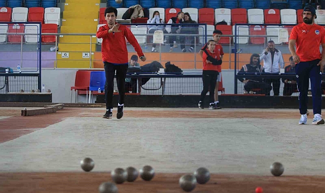 Türkiye Bocce Birinci ve İkinci Lig 2. Etap müsabakaları Mersin'de başladı