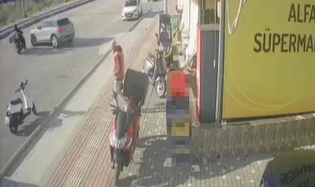 'U' dönüşü motosiklet sürücüsünün yaralanmasıyla sonuçlandı