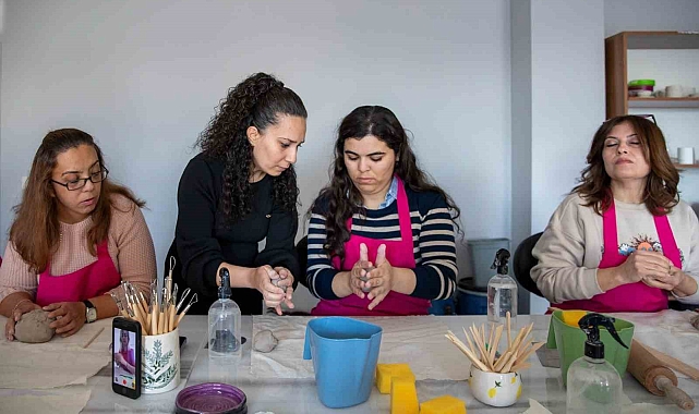 Üretici kadınlardan 'Sevgililer Günü'ne özel hediyeler