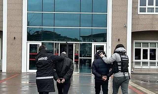 Uyuşturucu operasyonuna 2 tutuklama