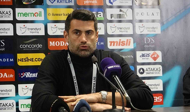 Volkan Demirel: "Aldığımız 1 puana sevinmiyoruz"