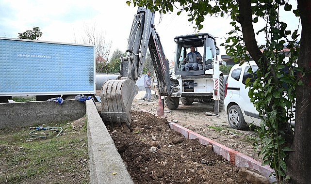 Yeni Mahalle’de kaldırım çalışmaları