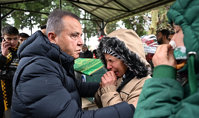 Yıldız’ın cenaze törenine Antalya protokolü akın etti