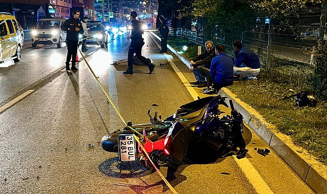 Yolun karşısına geçerken motosikletin çarptığı kadın öldü