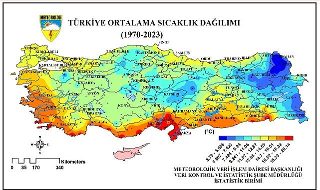 53 yılın sıcak ve soğuk rekorları