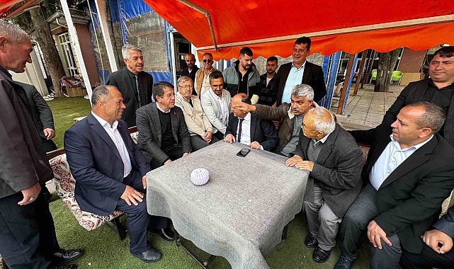 AK Parti Genel Başkan Yardımcısı Zeybekci, Gölhisar'da esnafla bir araya geldi