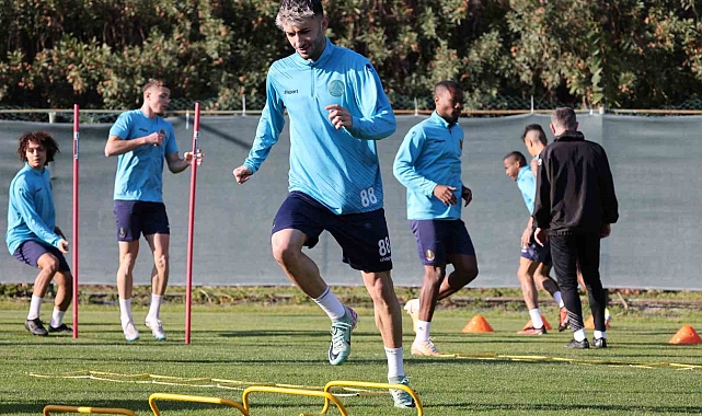Alanyaspor'da Kayserispor maçı hazırlıkları başladı