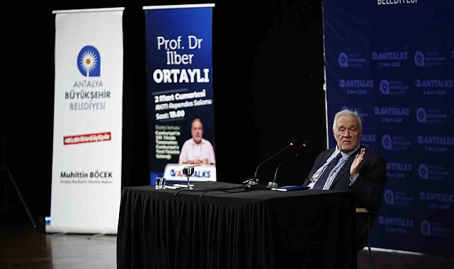 AntTalks'ın konuğu İlber Ortaylı oldu