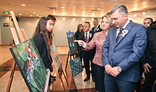 Atatürk'ün Antalya'ya gelişinin 94'üncü yıl dönümü kutlandı