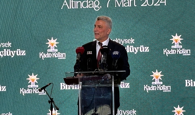 Bakan Bolat: Kadın kooperatiflerine çok büyük destekler veriyoruz