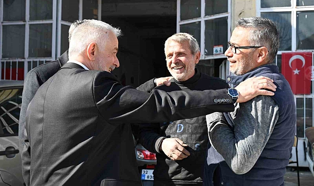 Başdeğirmen sanayi esnafıyla bir araya geldi