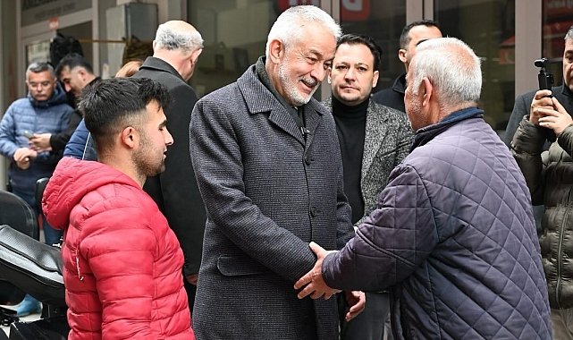 Başdeğirmen'e esnaf desteği
