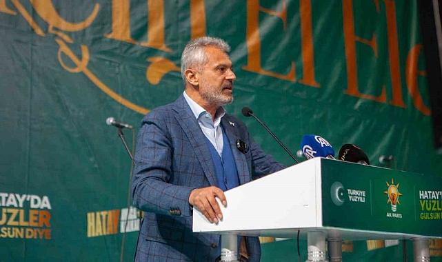 Başkan adayı Öntürk: "Hatay'ımızı, hemşerilerimizi çok seviyoruz ve yaralarımızı saracağız"