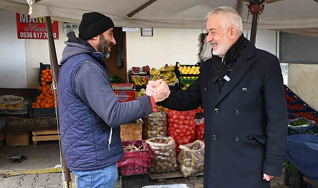 Başkan Başdeğirmen Köy Garajı esnafına projelerini anlattı