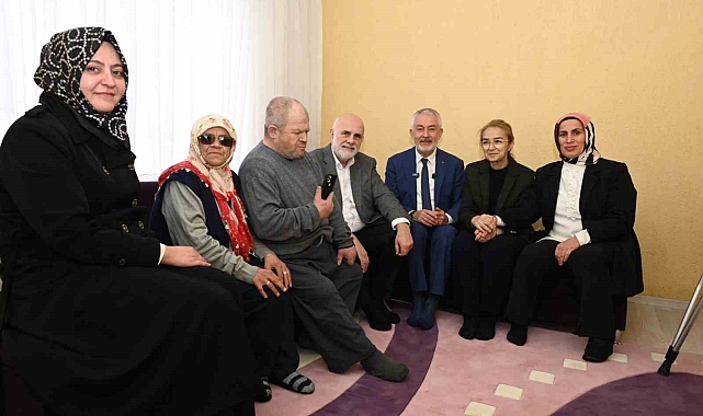 Başkan Başdeğirmen Mengi kardeşlere sıcak yuva kazandırdı