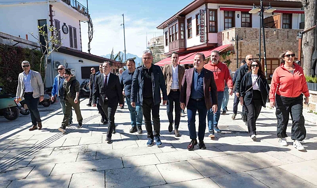 Başkan Böcek: "Kaleiçi mirasını en iyi şekilde koruyacağız"