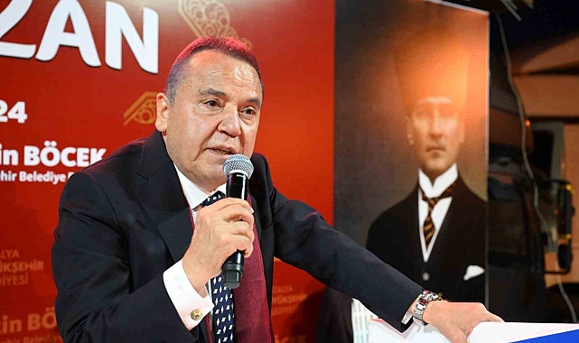 Başkan Böcek Konyaaltılı hemşehrileri ile buluştu