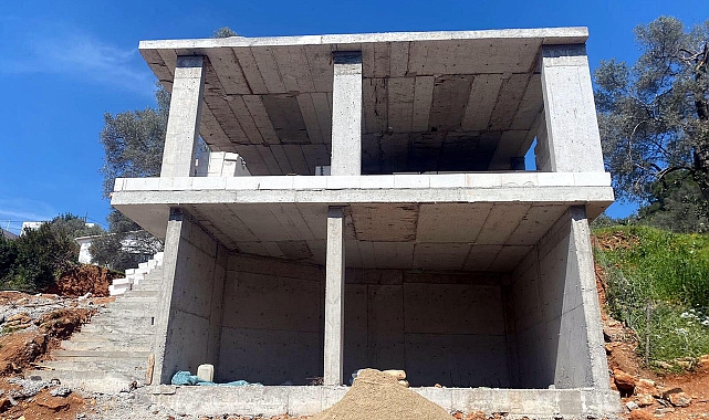 Bodrum Belediyesi'nden 382 kaçak yapıya mühür